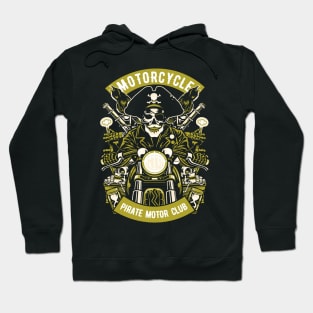 Pirate Motorcycle Hoodie